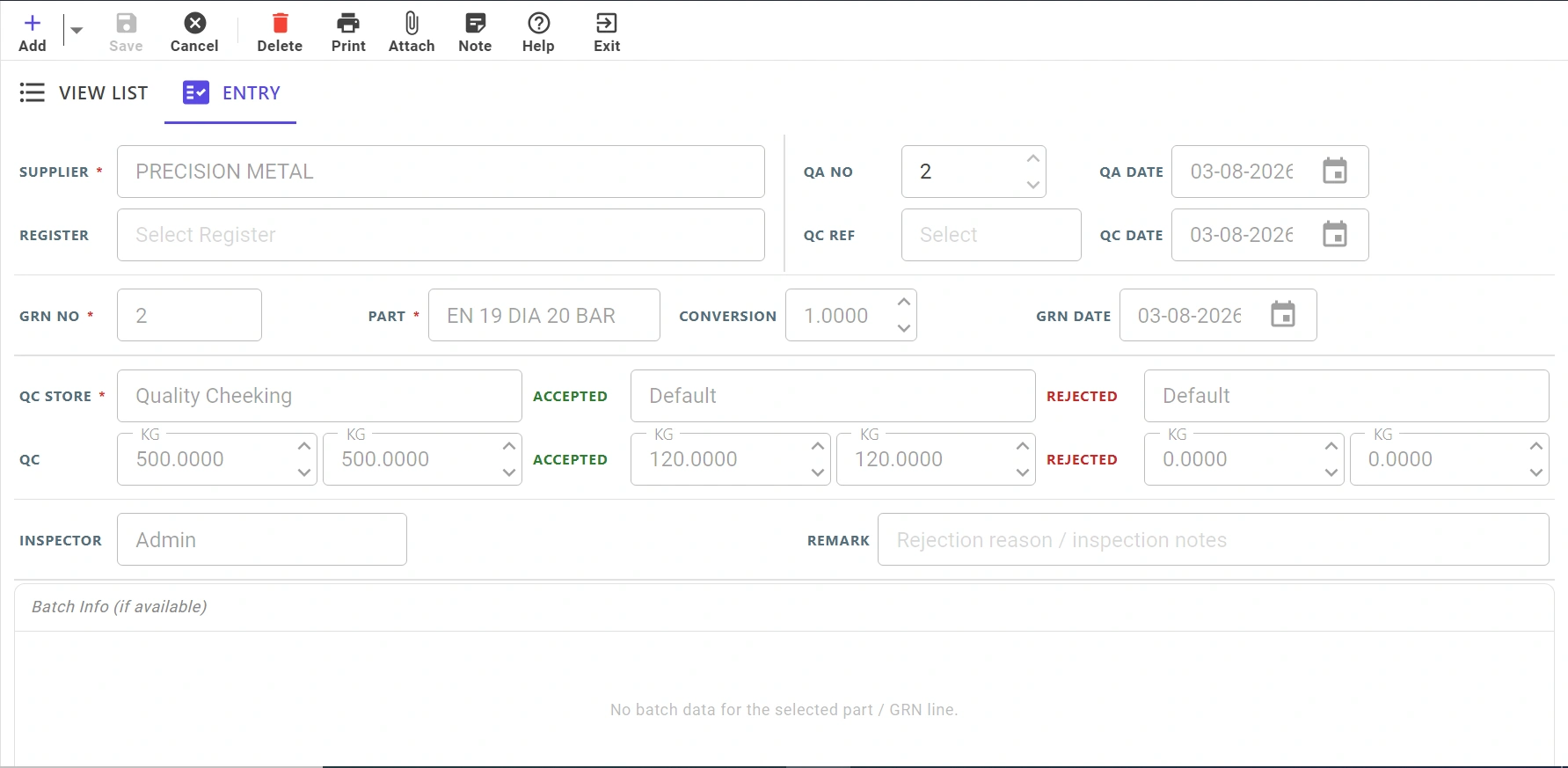 QA – Web